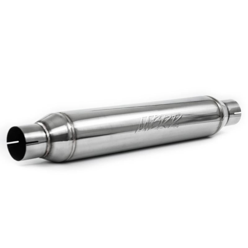 MBRP Armor Pro Universal Performance Resonator R1016, 2.5-Inch Inlet and Outlet