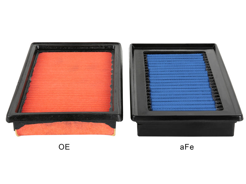 aFe MagnumFLOW Pro 5R OE Replacement Air Filter Pair, Part Number 30-10273-MA, for Infiniti Q50 V6