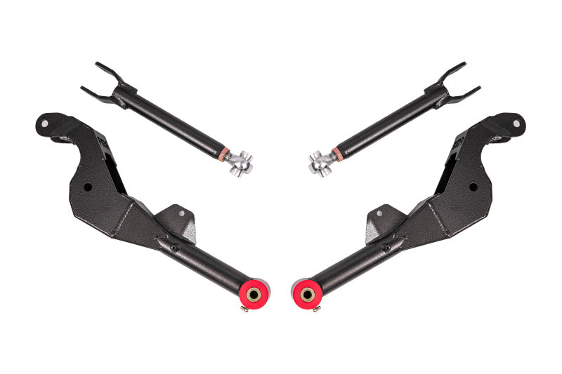BMR 10-15 Chevrolet Camaro 5th Gen Rear Suspension Kit For 15in Conversion Kit - Black Hammertone