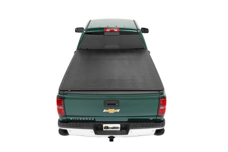 Bestop EZ-Fold Soft Tonneau Cover for 2019-Current Chevy Silverado & GMC Sierra 1500 - 5.8 ft Bed, W/O Carbon Fiber Bed Part Number BES16224-01