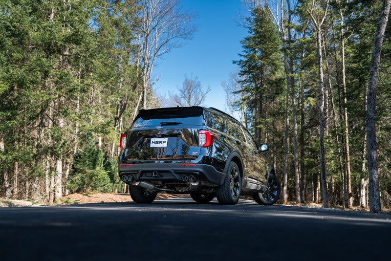 MBRP Armor Lite Cat-Back Exhaust System S5205AL for 2020-2021 Ford Explorer ST and Lincoln Aviator