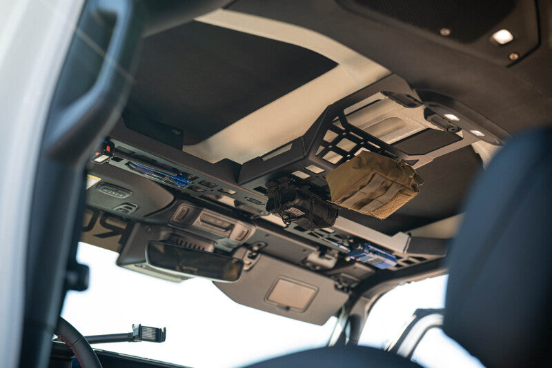 DV8 Offroad MPJL-04 Overhead MOLLE Panel for 2018-2025 Jeep Wrangler and Gladiator