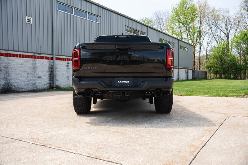 CORSA Performance RAM 1500 RHO Crew Cab 3.0L T Cat-Back Dual Exhaust System (Part #cor21389GNM)