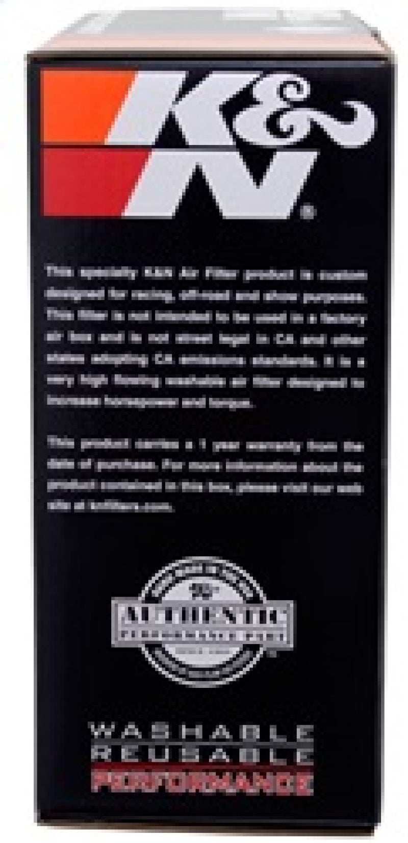 K&N Engineering E-3770 High-Flow Washable Replacement Air Filter