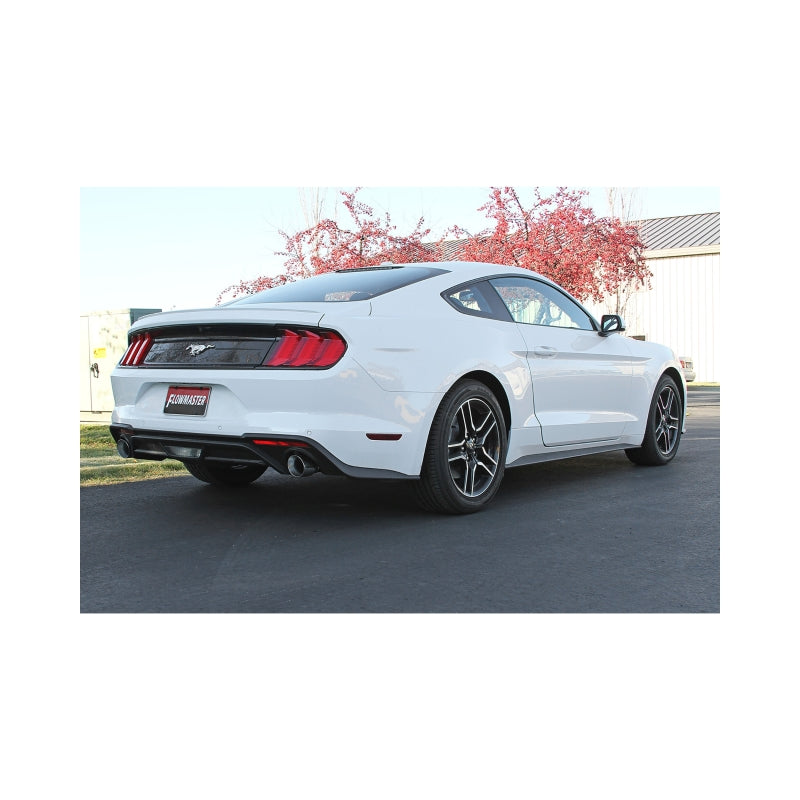 Flowmaster Outlaw SS Axle-Back Exhaust System for 2015-2023 Ford Mustang with 2.3L Ecoboost & 3.7L Engines