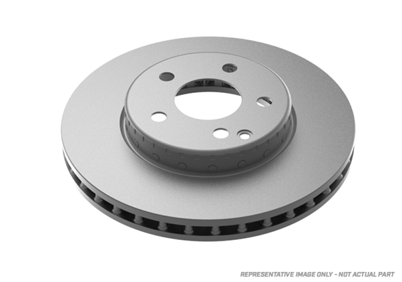 DBA Street Series T2 Slotted Rear Brake Rotor for 2016+ Mercedes-Benz C300