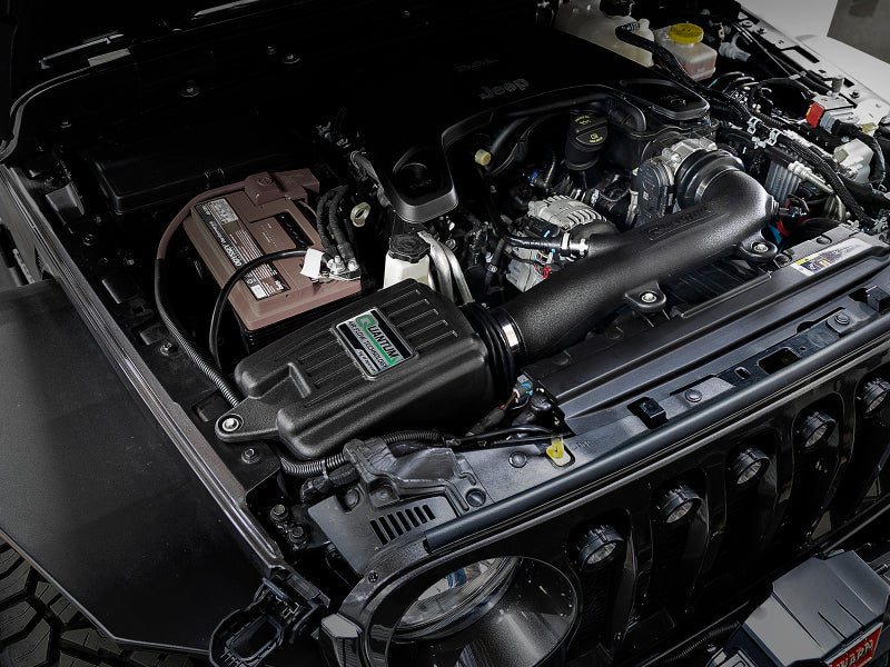 aFe Quantum Pro 5R Cold Air Intake System for 2018-2019 Jeep Wrangler JL 3.6L V6, Part Number 53-10017R