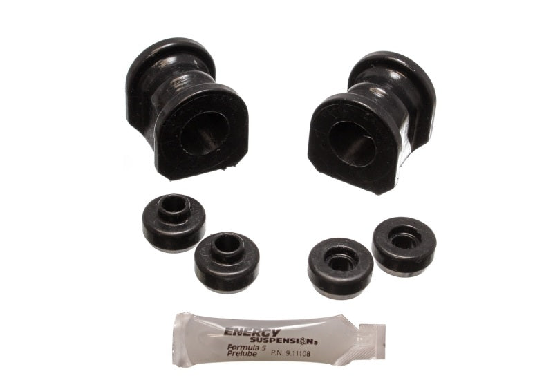 Energy Suspension eng7.5121G - 89-94 Nissan 240SX (S13) Black 24mm Front Sway Bar Bushing Set