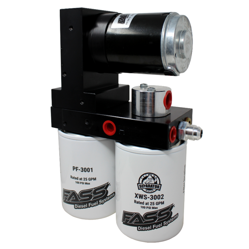 FASS 98.5-04.5 Dodge 2500/3500 Cummins 165gph Titanium Signature Series Fuel Air Separation System