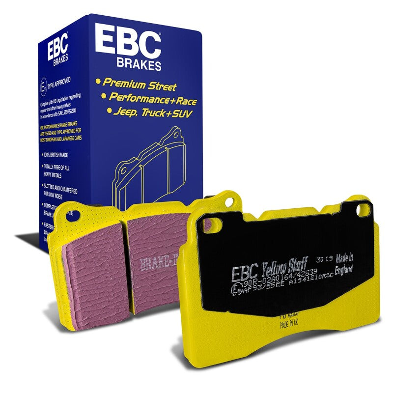 EBC Yellowstuff Front Brake Pads DP41210R for 2017-2021 Honda Civic Type R FK8