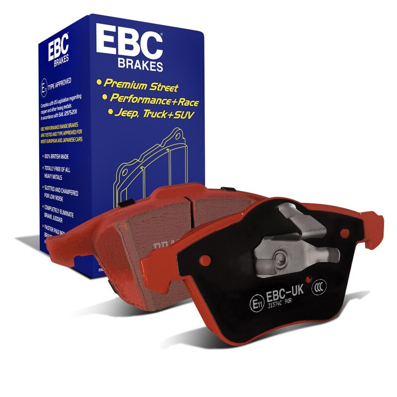 EBC DP31574C Redstuff Front Brake Pads for 2007-2013 Mazda 3 2.3L Turbo