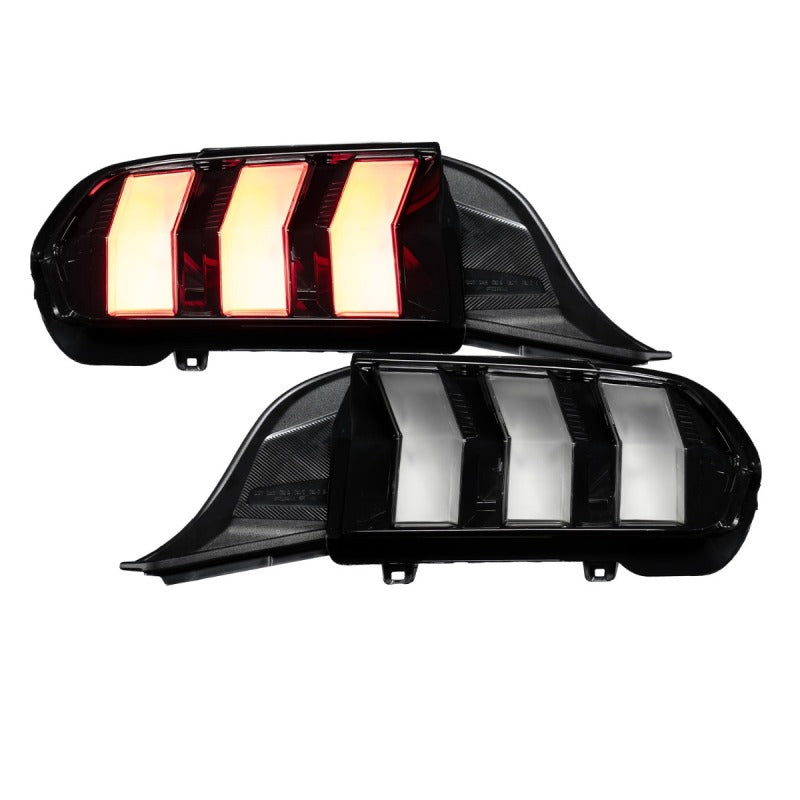 Form Lighting 2024+ Ford Mustang Sequential LED Tail Lights – Clear Lens Pair