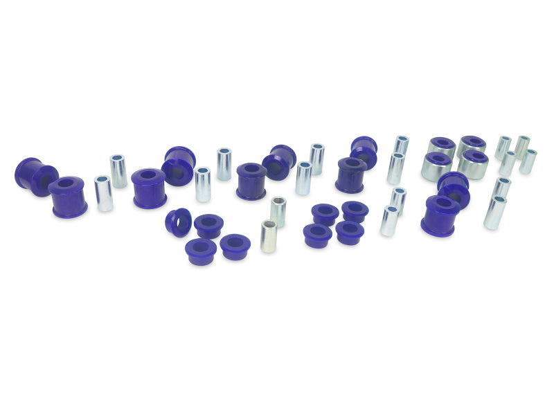 SuperPro 1991 Toyota Land Cruiser Base Front / Rear Vehicle Bushing Kit - 2 Deg. Caster Correction