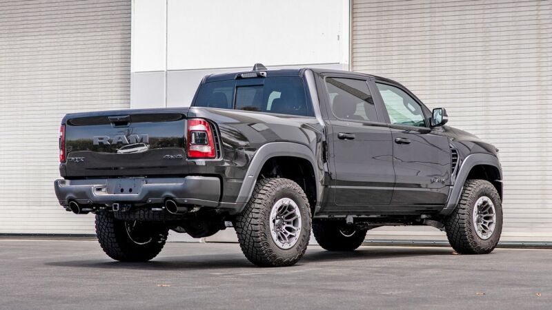Borla 60718BC Black Chrome 5-Inch Exhaust Tips for 2021-2024 Ram 1500 TRX and 2025-2026 Ram 1500 RHO