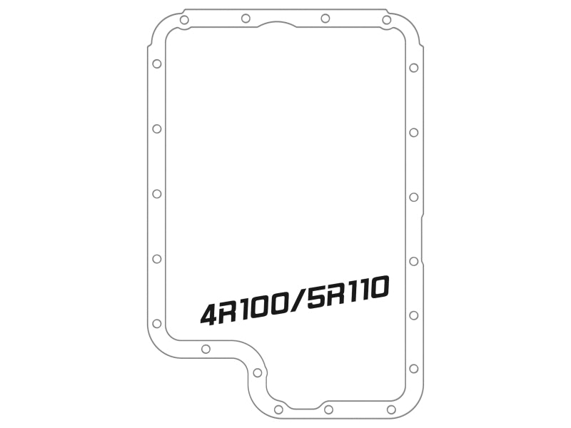 aFe POWER Pro Series Transmission Pan, Black with Machined Fins, Ford Diesel Trucks, Part Number 46-70122-1