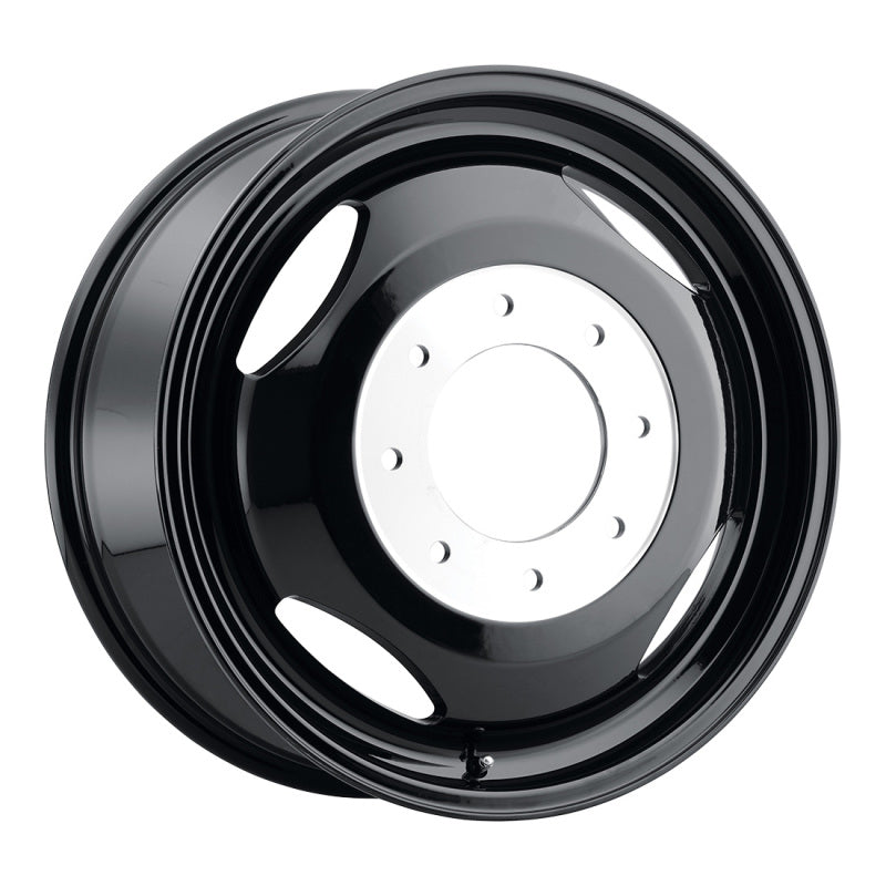 Weld W100 20X8.25 Dualie Inner 8X200 ET117 BS9.25 Gloss Black 142.2