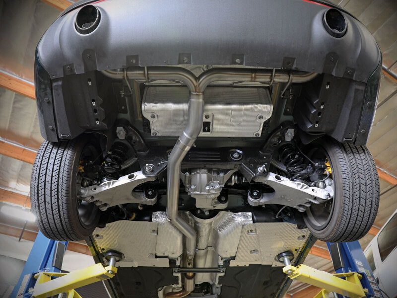 aFe MACH Force-Xp Axle-Back Exhaust System for 2017-2026 Alfa Romeo Giulia 2.0L Turbo, Part Number 49-36902