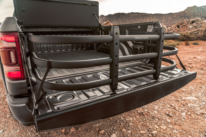 AMP Research BedXtender HD Max U-Shape Truck Bed Extender, Black, Part Number AMP74840-01A