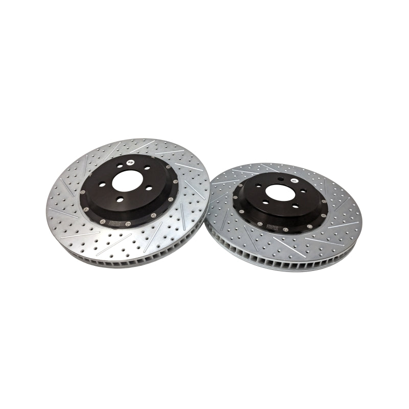 Baer Brakes Eradispeed+ Front 2-Piece Performance Brake Rotors for 2015-2023 Ford Mustang GT with OE Performance Package