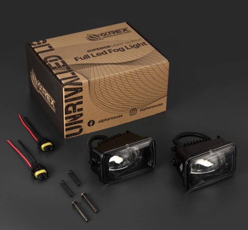 AlphaRex ARX210009 DoubleTap Dual-Color LED Projector Fog Lights for Chevrolet Avalanche