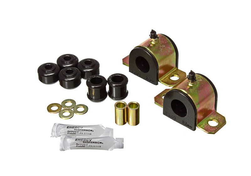 Energy Suspension - eng8.5144G - 91-97 Toyota Land Cruiser FJ80 Front Sway Bar Bushing Set 23mm Black