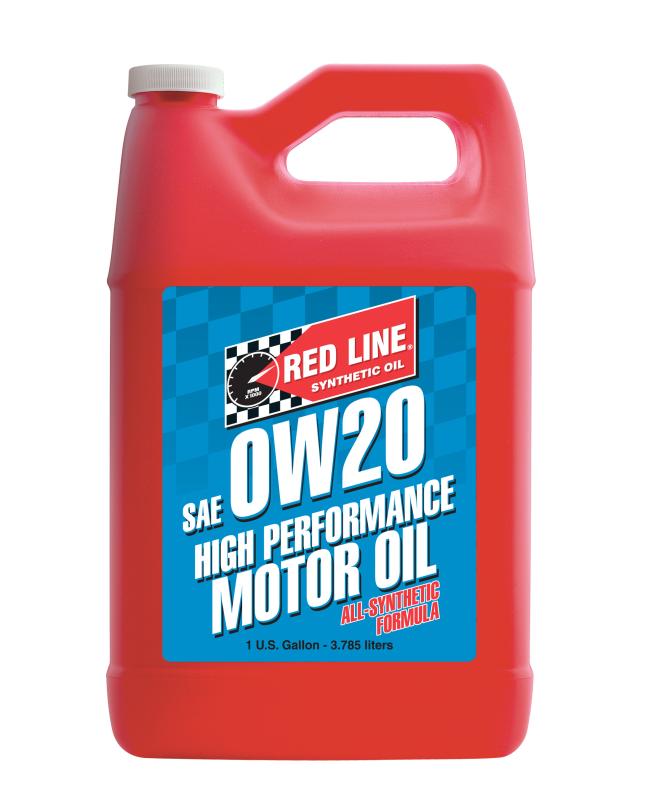 Red Line 0W-20 Full-Synthetic Motor Oil, 1-Gallon Jug | Part Number 11805