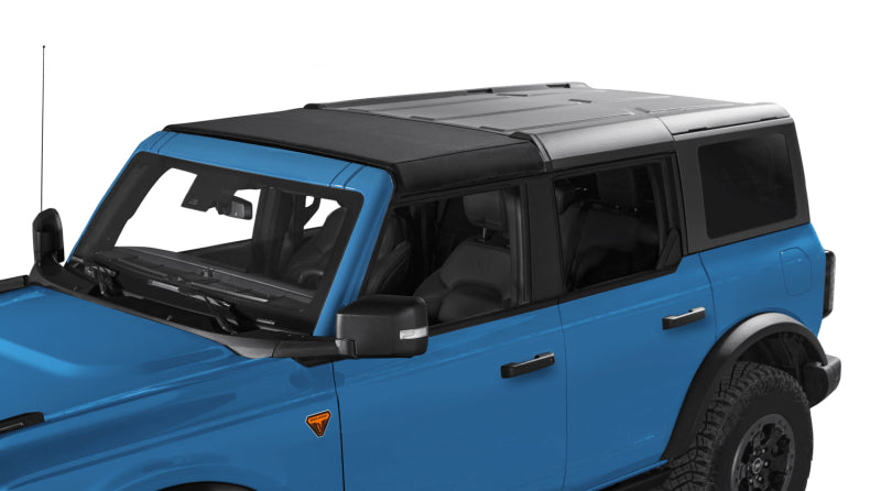 Bestop Sunrider for Hardtop - 2021-2026 Ford Bronco 4-Door, Premium Black Twill