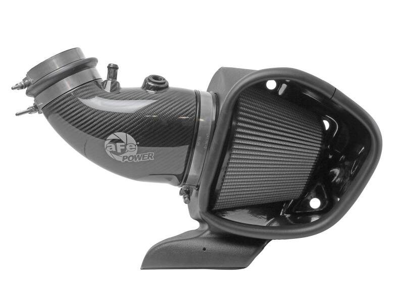 aFe Track Series Carbon Fiber Cold Air Intake with Pro DRY S Filter for Jeep Grand Cherokee and Dodge Durango 6.4L HEMI, Part Number 57-10014D