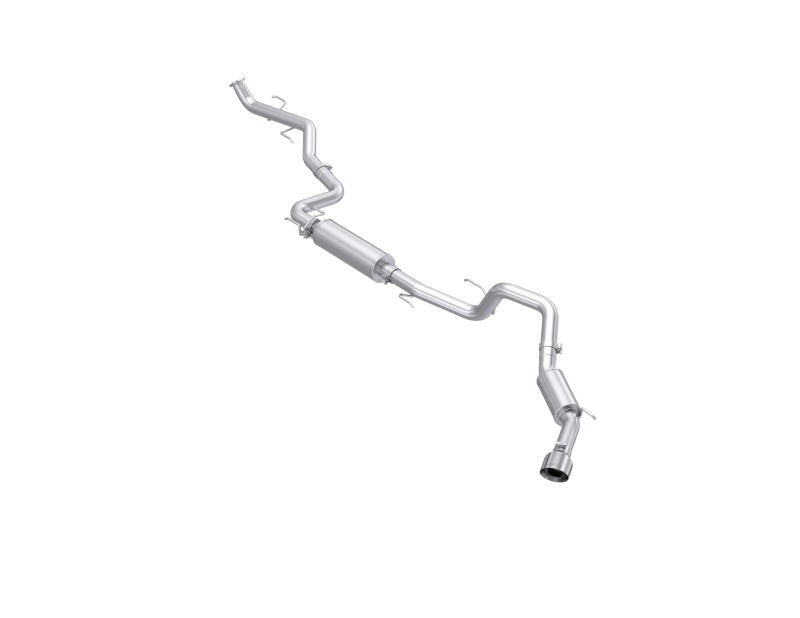 MBRP Armor Lite Cat-Back Exhaust System for 2024-2025 Toyota Tacoma, 3-Inch Aluminized Steel, Single Side Exit - S5323AL