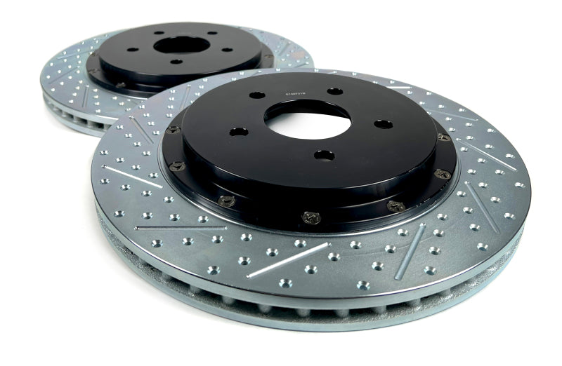 Baer Brakes Eradispeed+ Rear 2-Piece Performance Brake Rotors for Chevrolet Corvette 2014-2019