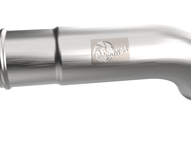 aFe POWER BladeRunner OER 2.5-Inch Stainless Steel Cold Charge Pipe for 2016-2020 Chevrolet Colorado and GMC Canyon 2.8L Diesel, Part Number 46-20269SS