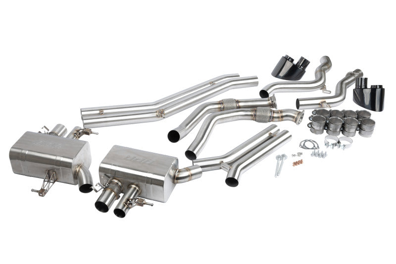 APR 21-25 Audi RS6/RS7 (C8) Catback Exhaust System with Dual 3-Inch Piping and RS-Style Tips