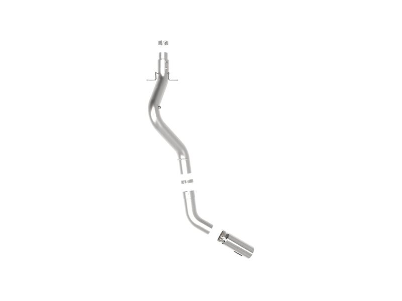 aFe Large Bore-HD 5-Inch DPF-Back Exhaust System with Polished Tip for 2020–2023 GM 6.6L Duramax L5P Diesel Trucks – 49-44125-P