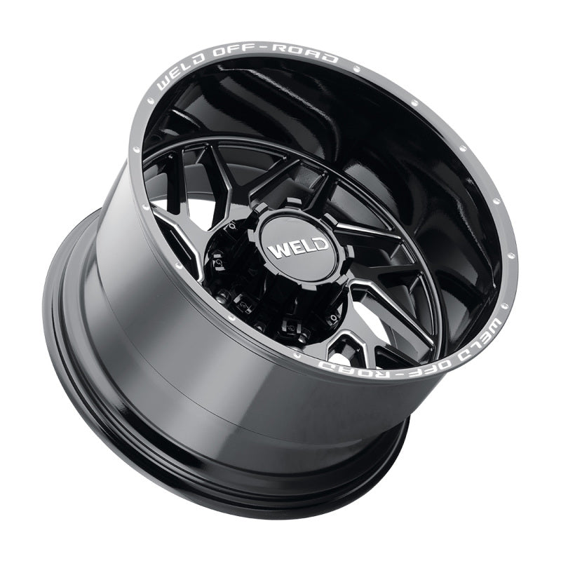 Weld W117 20X9 Fulcrum 8X165.1 ET00 BS5.00 Gloss Black MIL 125.1