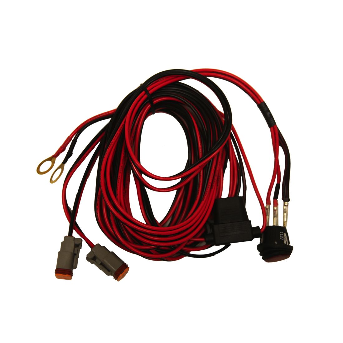 Rigid Industries - 40195 - Wiring Harness - D-Series Pro and SR-Q Series Pro Pair Harness