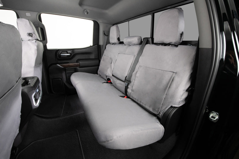 Covercraft 2024+ Toyota Corolla Cross Polycotton SeatSaver Custom Front Row Seat Covers - Grey