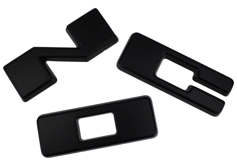 Ford Racing frpM-1447-BLMB 2021+ Bronco Grille Lettering Overlay Kit - Matte Black