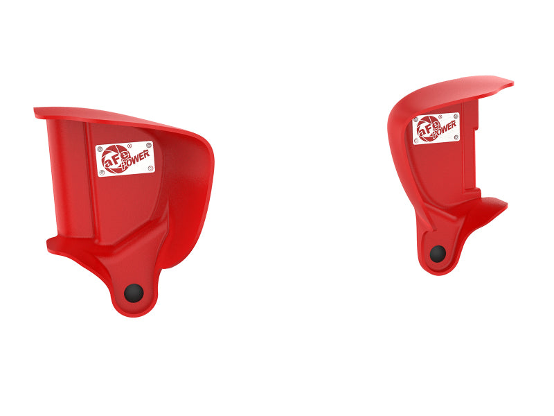 aFe POWER Dynamic Air Scoop D.A.S. Red for BMW M3 2015–2018 and M4 2015–2020, Part Number 54-13032SR