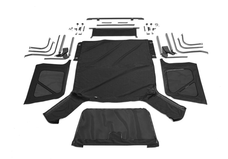 Rampage ram68835 Complete Soft Top for 1997-2006 Jeep Wrangler (TJ) - Black Diamond