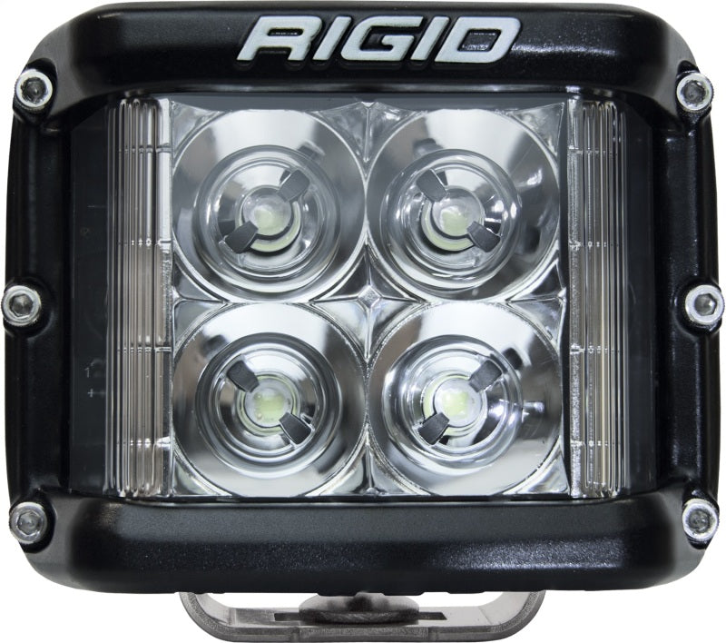 Rigid Industries D-SS Flood Single LED Pod Light with Black Housing, Part RIG261113