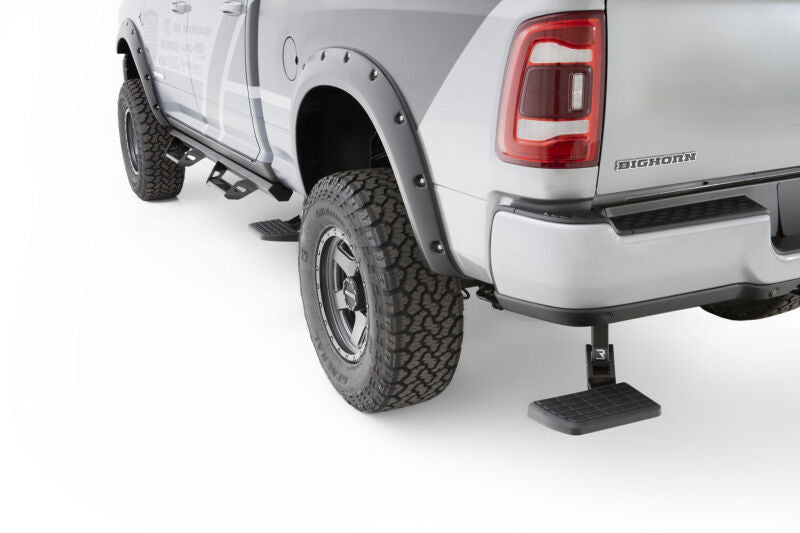 AMP Research BedStep Retractable Rear Bumper Step AMP75306-01A for Ram 1500, 2500 and 3500