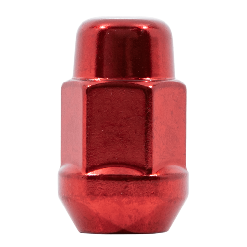 Gorilla Automotive 41138RD Red Bulge Acorn Lug Nut, 3/4-Inch Hex, 12x1.50 Thread