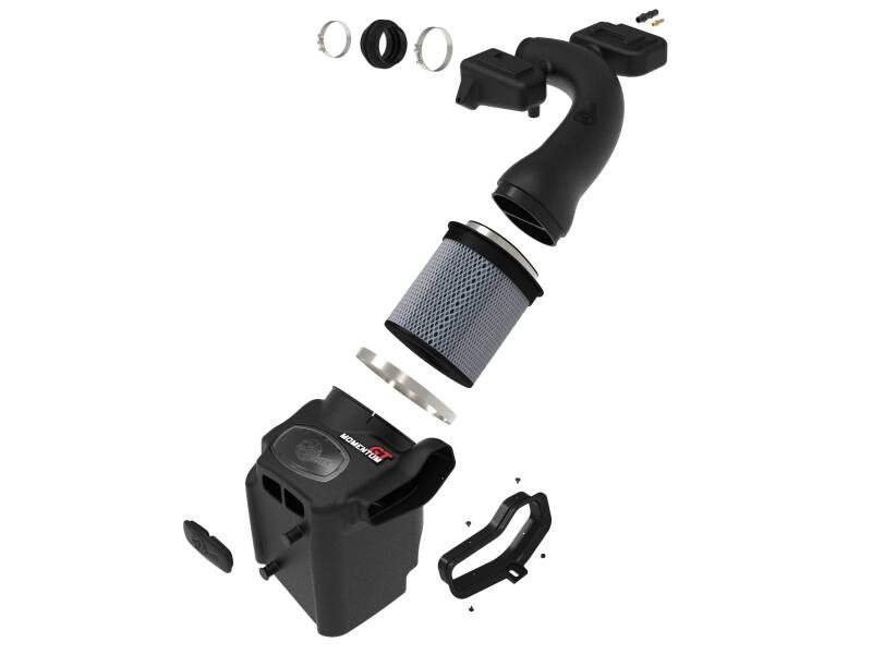 aFe Momentum GT Pro 5R Cold Air Intake System with Sealed Housing for 2020-2022 Ford F-250 and F-350 6.2L V8, Part Number 50-70069R