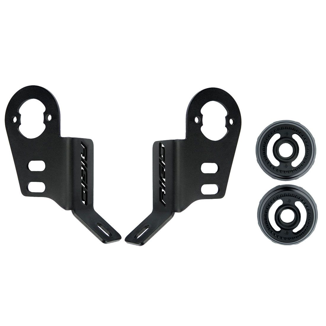 Rigid Industries - 41648 - Mounting Brackets(Lighting) - 14-20 Polaris RZR Turbo A-Pillar Mount Fits Reflect and Two D-Series, D-SS Series Or Ignite
