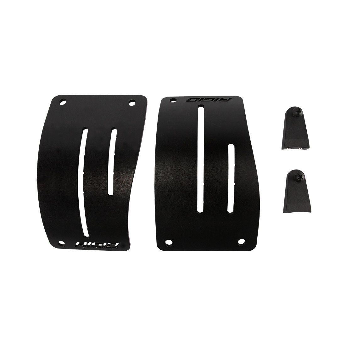 Rigid Industries - 41656 - Mounting Brackets(Lighting) - 18-Pres Jeep Wrangler JL Cowl Mount Fits 2 D-Series Pro