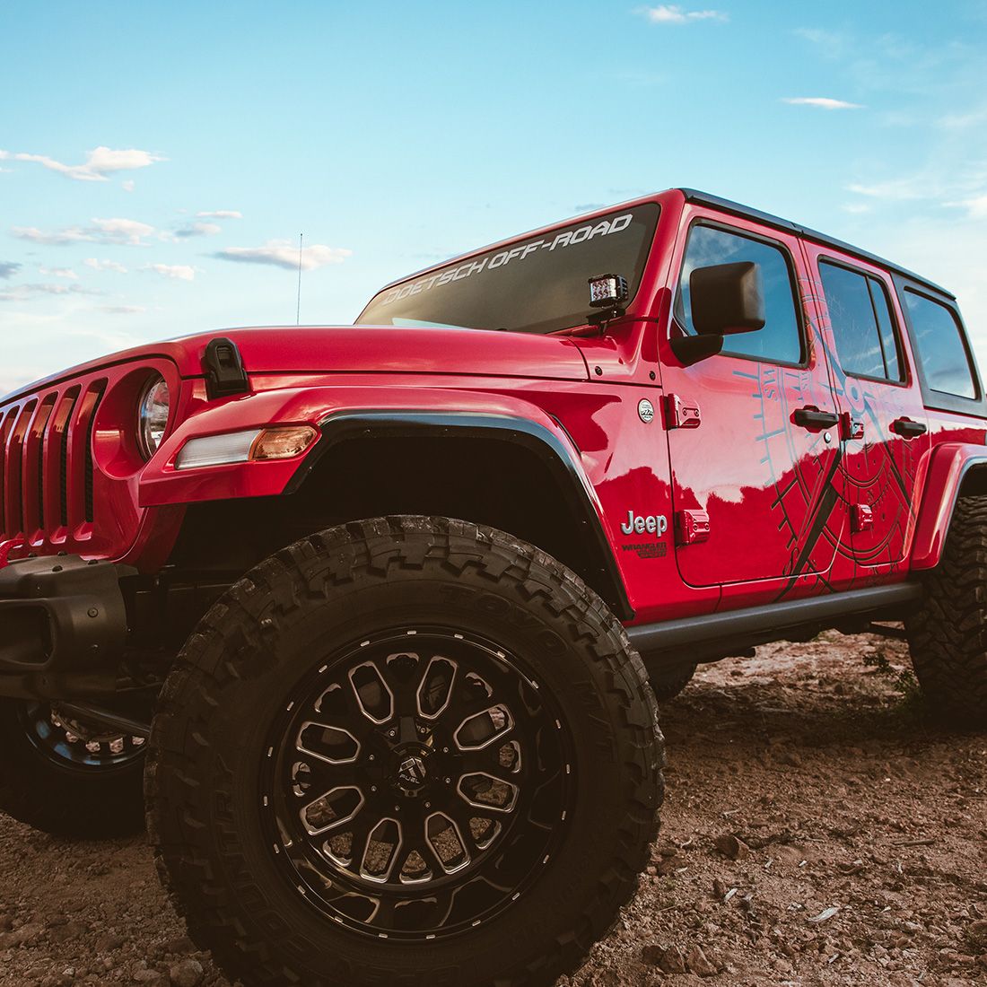Rigid Industries - 41659 - Mounting Brackets(Lighting) - 2018 Wrangler JL A-Pillar Mount