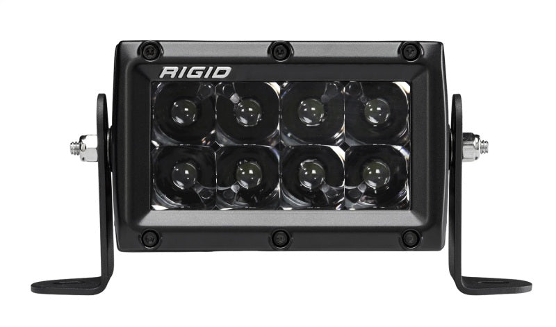 RIGID Industries E-Series PRO 4-Inch Spot Midnight Edition LED Light Bar - Part Number RIG104213BLK