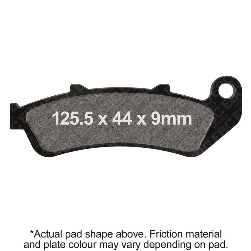 EBC Powersports FA189 Organic Front Brake Pads for Honda CBR1000F