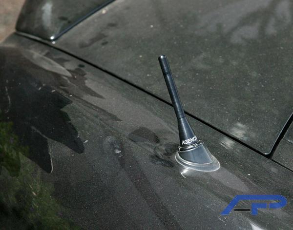 Agency Power Universal Billet Shorty Antenna, Black – Part Number agpAP-UNI-600BLK