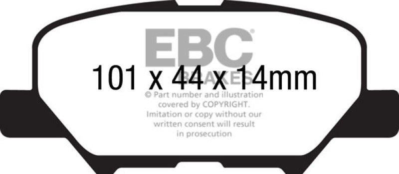EBC Yellowstuff Brake Pad Sets